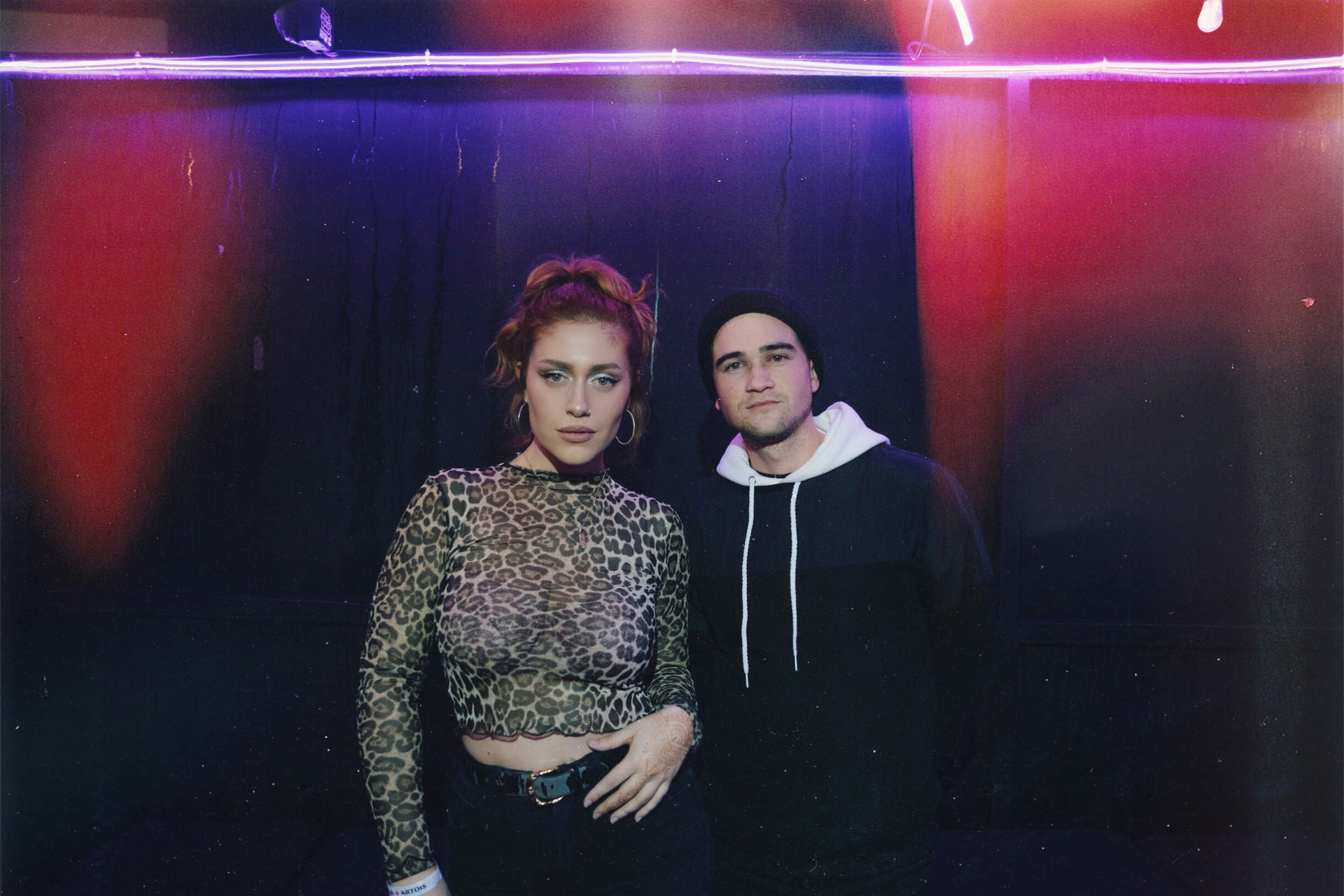 MadeInCalifornia under neon lights